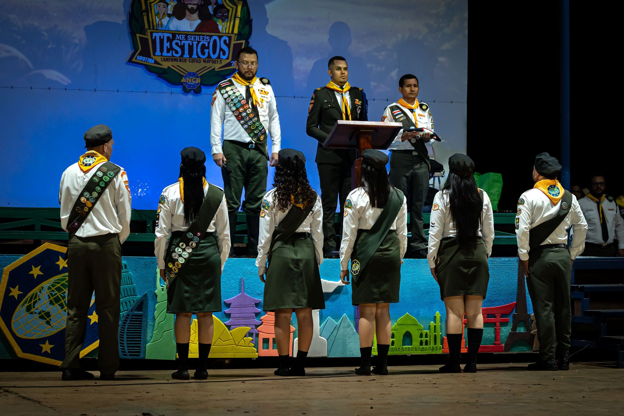 “Me Seréis Testigos”: Un Camporee que encendió la misión en los Guías Mayores.